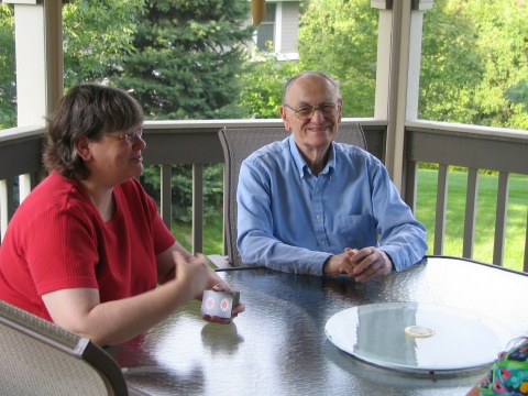 Dad and Judy