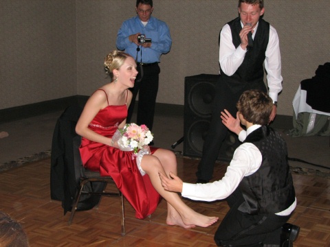 Garter/Bouquet Toss