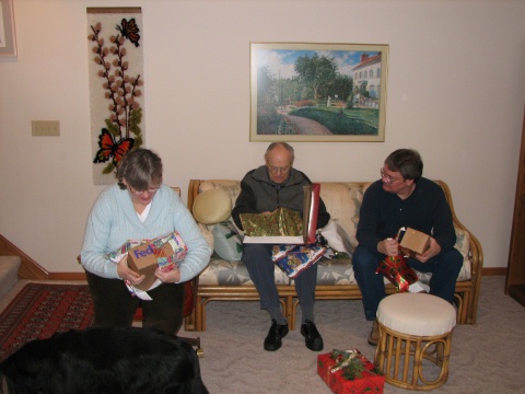 Christmas Dinner at John and Kathy's