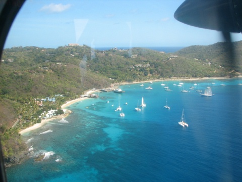 Flight from Barbados to Bequia