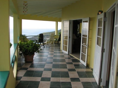 Our villa on Bequia