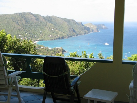 Our villa on Bequia