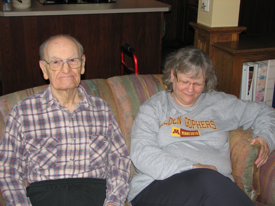 Great Grandpa and Great Aunt Judy