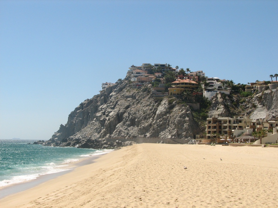 Beach by the hotel