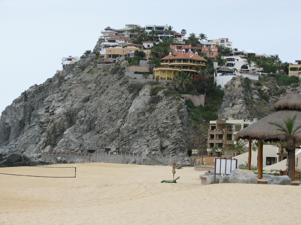 Beach by the hotel