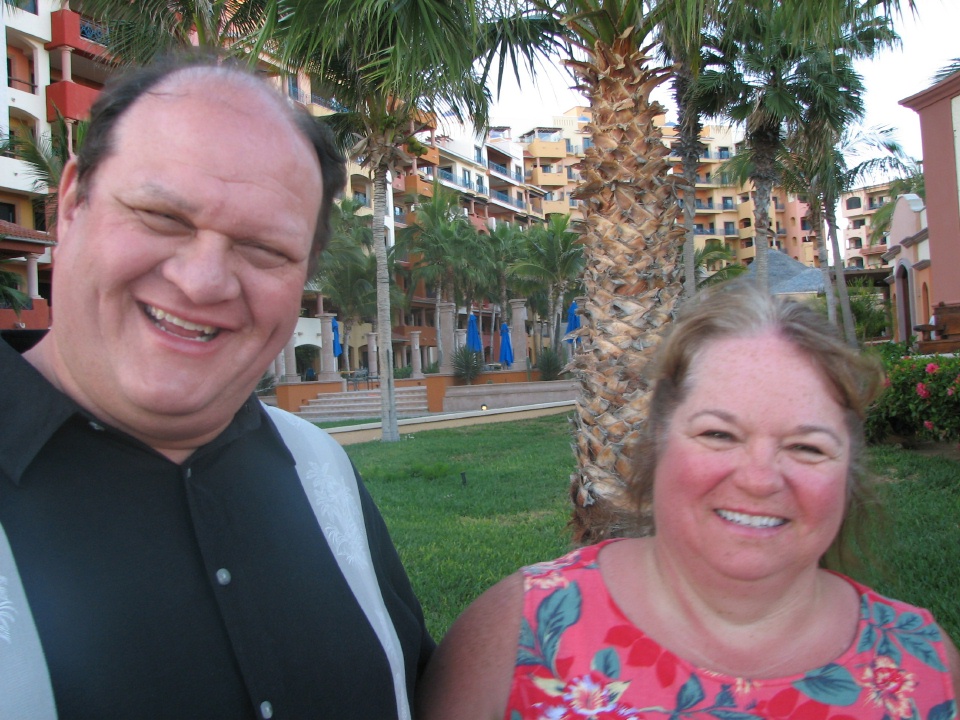 Davd and Barb at the Mexican Fiesta