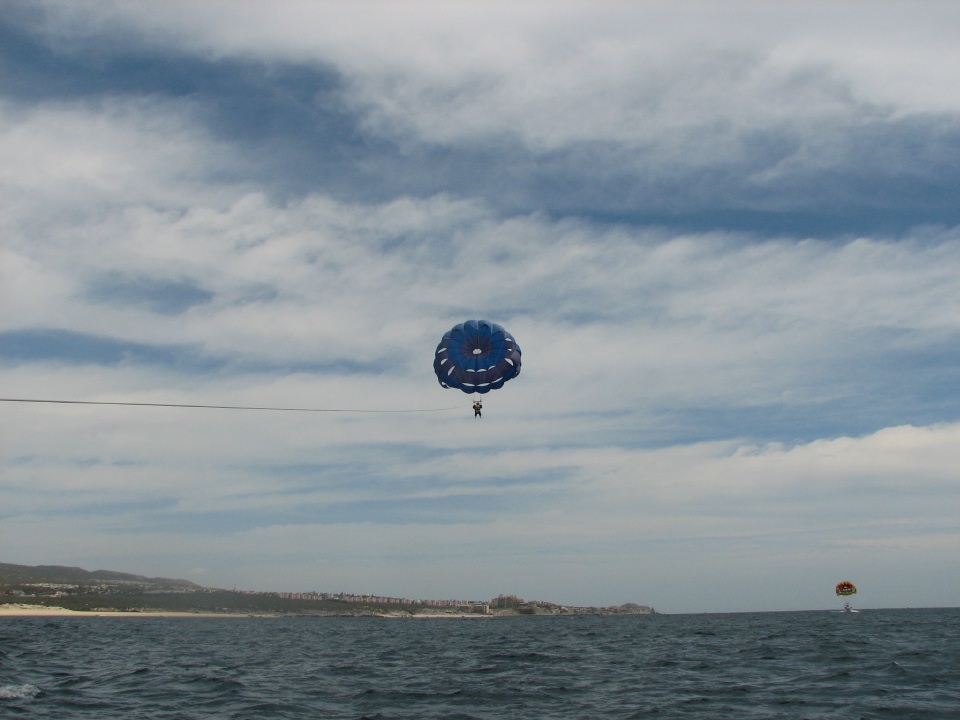 Jan's first parasail