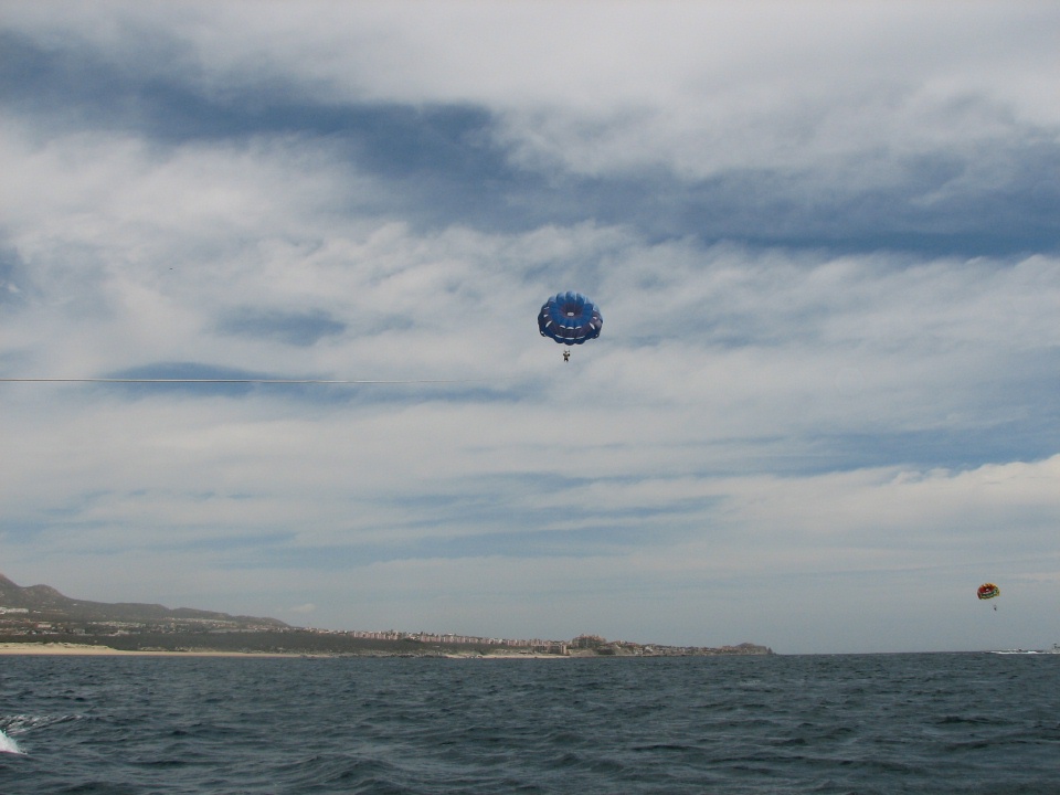 Jan's first parasail