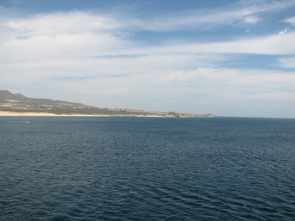 View while parasailing