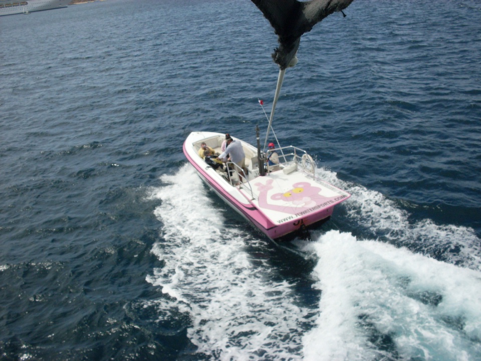 Dave parasailing