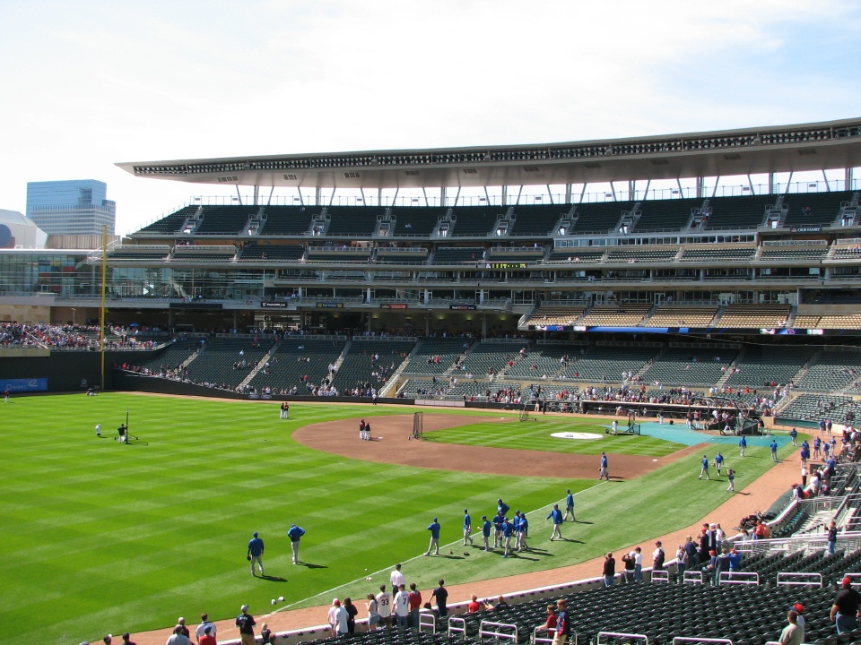 View from left field