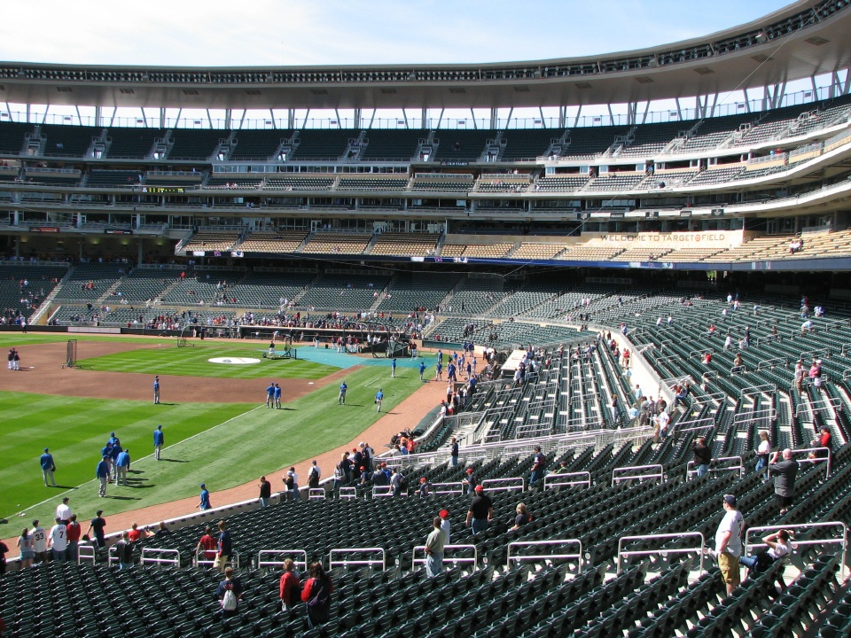 View from left field