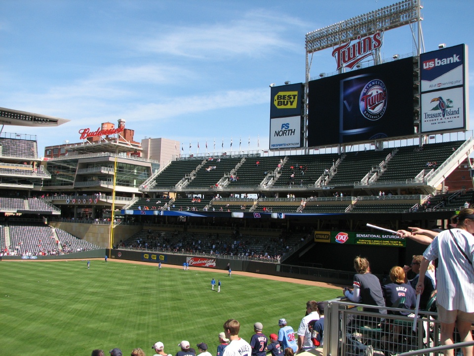 View from right field