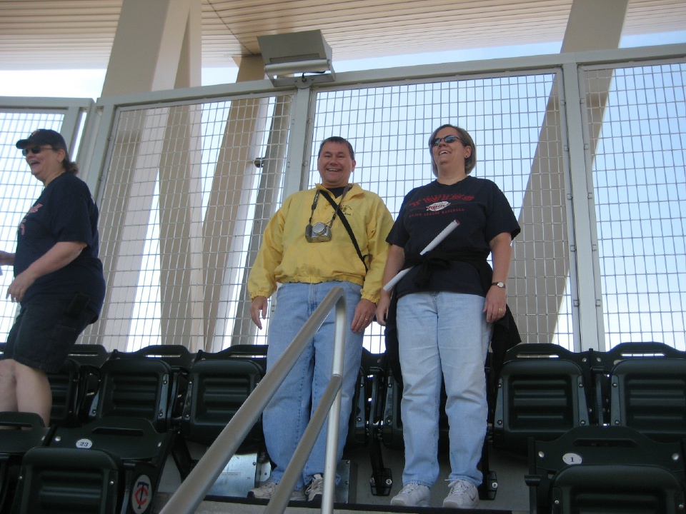 View from home plate - upper deck