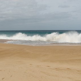 IMG_6883 Papohaku Beach - west coast - Hawaii's Longest White Sand Beach (3 miles long)