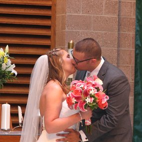 IMG_1850 Another kiss - this one without the pastor watching