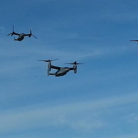 2016-10-16 15.20.43 Flyover - Air Force Special Operations Command CV-22s from the 8th Special Operations Squadron at Hurlburt Field, Fla.