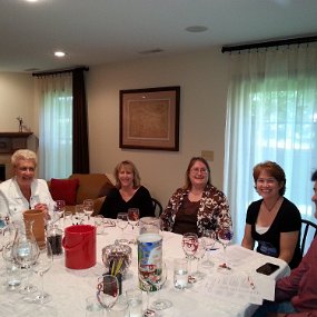2016-06-02 18.20.31 Jill, Nancy, Colleen, Lynn and Rick wait for the first pour