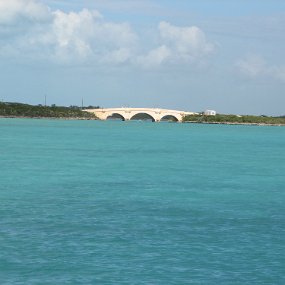 IMG_2515 Bridge that connects two small islands in Crab Cay - undeveloped private islands