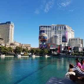 20191011_140121 Paris and Planet Hollywood - across from Bellagio fountains