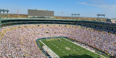 20241020_115253 Packers versus the Houston Texans - a gorgeous day on October 20. Game time temp was 70 degrees!