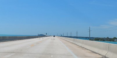 20240403_141037 Driving on the Overseas Hwy